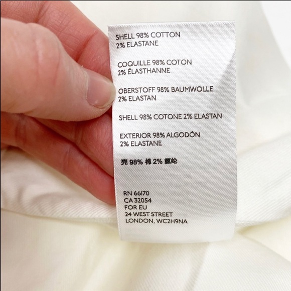 NWT Anthropologie Corfu Wide Leg Pant- White - Picture 9 of 9